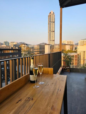 Chic Studio with Panoramic Sandton Views